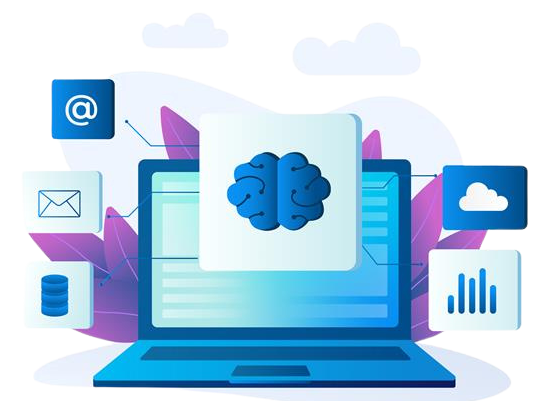 AI solving business challenges like automation, risk detection, and predictive analytics