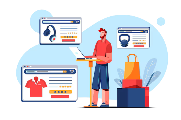 Visual representation of service